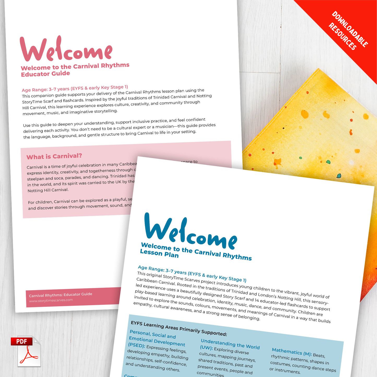 Carnival Rhythms Story Pack, EYFS & KS1 Cultural Exploration Through Music, Movement & Belonging