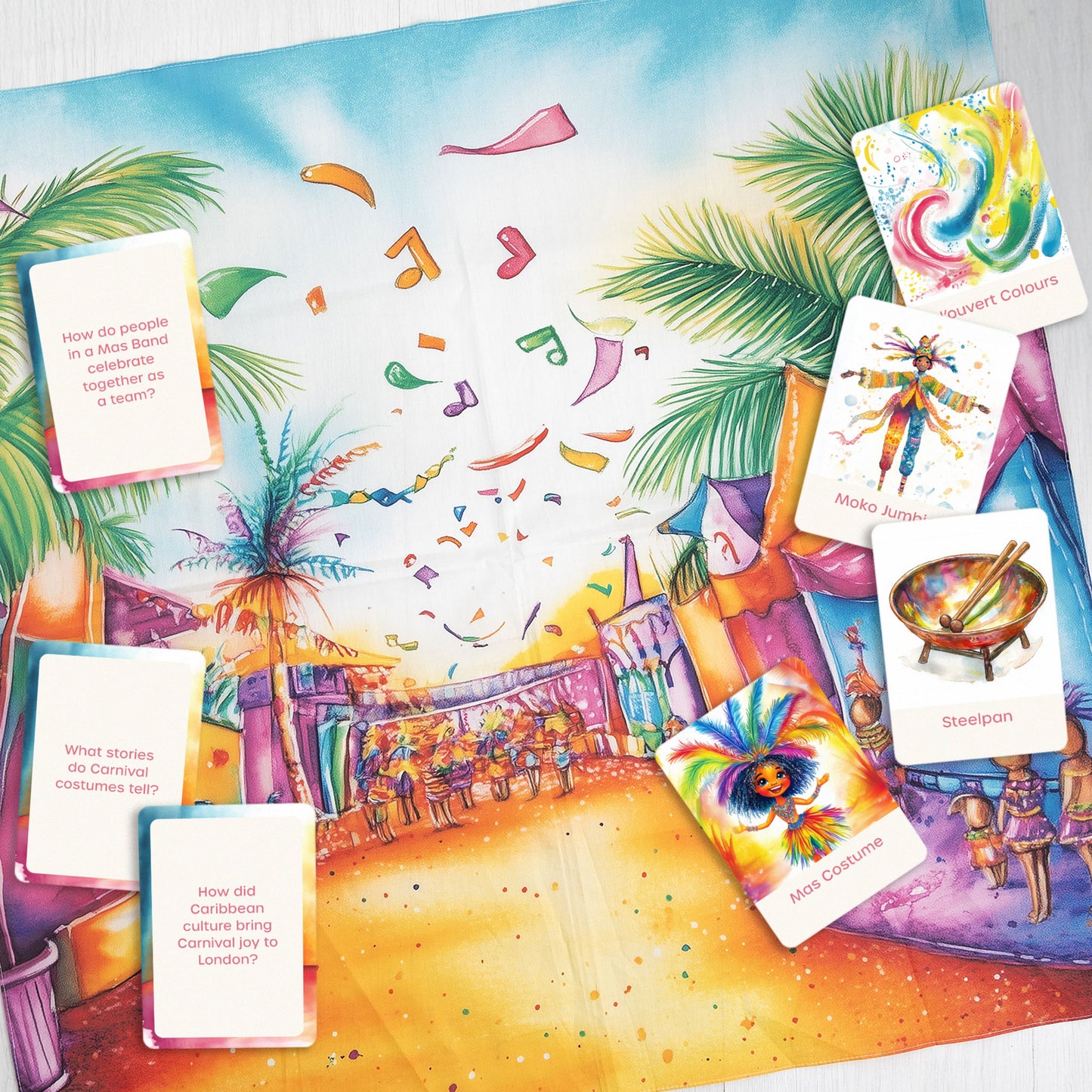 Carnival Rhythms Story Pack, EYFS & KS1 Cultural Exploration Through Music, Movement & Belonging
