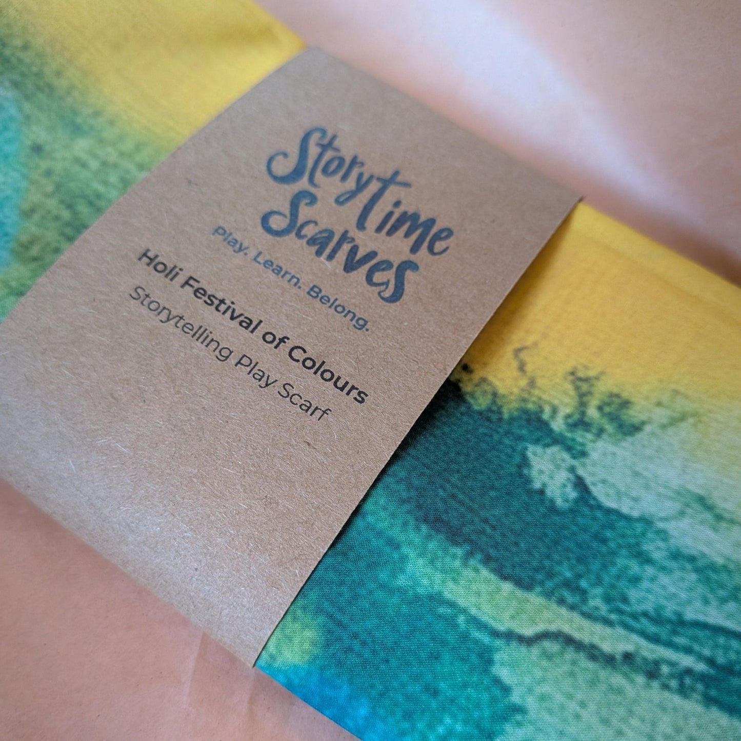 The Holi Festival of Colours Storytelling Play Scarf - Storytime Scarves