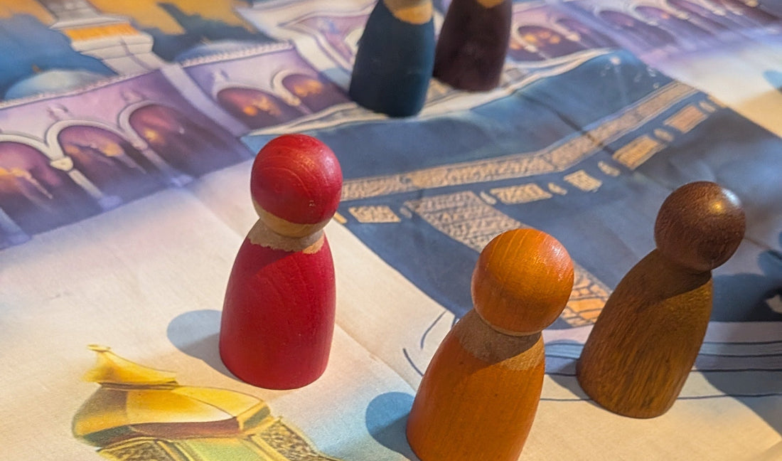 The Gathering: A Hajj Journey Through Small-World Play - Storytime Scarves