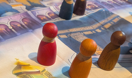 The Gathering: A Hajj Journey Through Small-World Play - Storytime Scarves