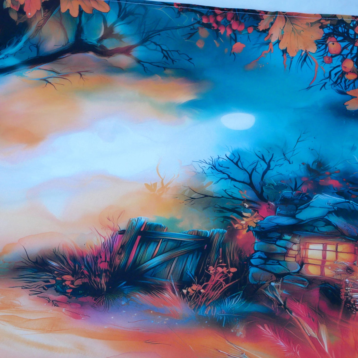 Autumn Woodland: An Open-Ended Storytelling Play Scarf - Storytime Scarves