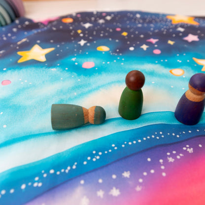 Constellation of Belonging: An Open - Ended Storytelling Play Scarf - Storytime Scarves