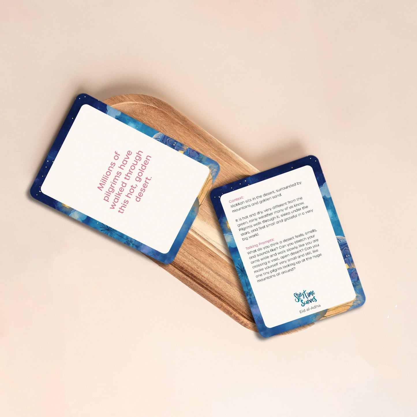 Eid al - Adha Flashcards: Stories of Sacrifice, Generosity and Belonging - Storytime Scarves