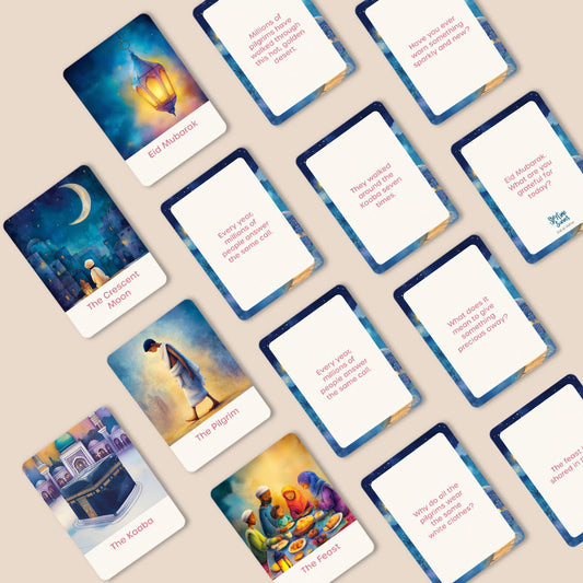 Eid al - Adha Flashcards: Stories of Sacrifice, Generosity and Belonging - Storytime Scarves