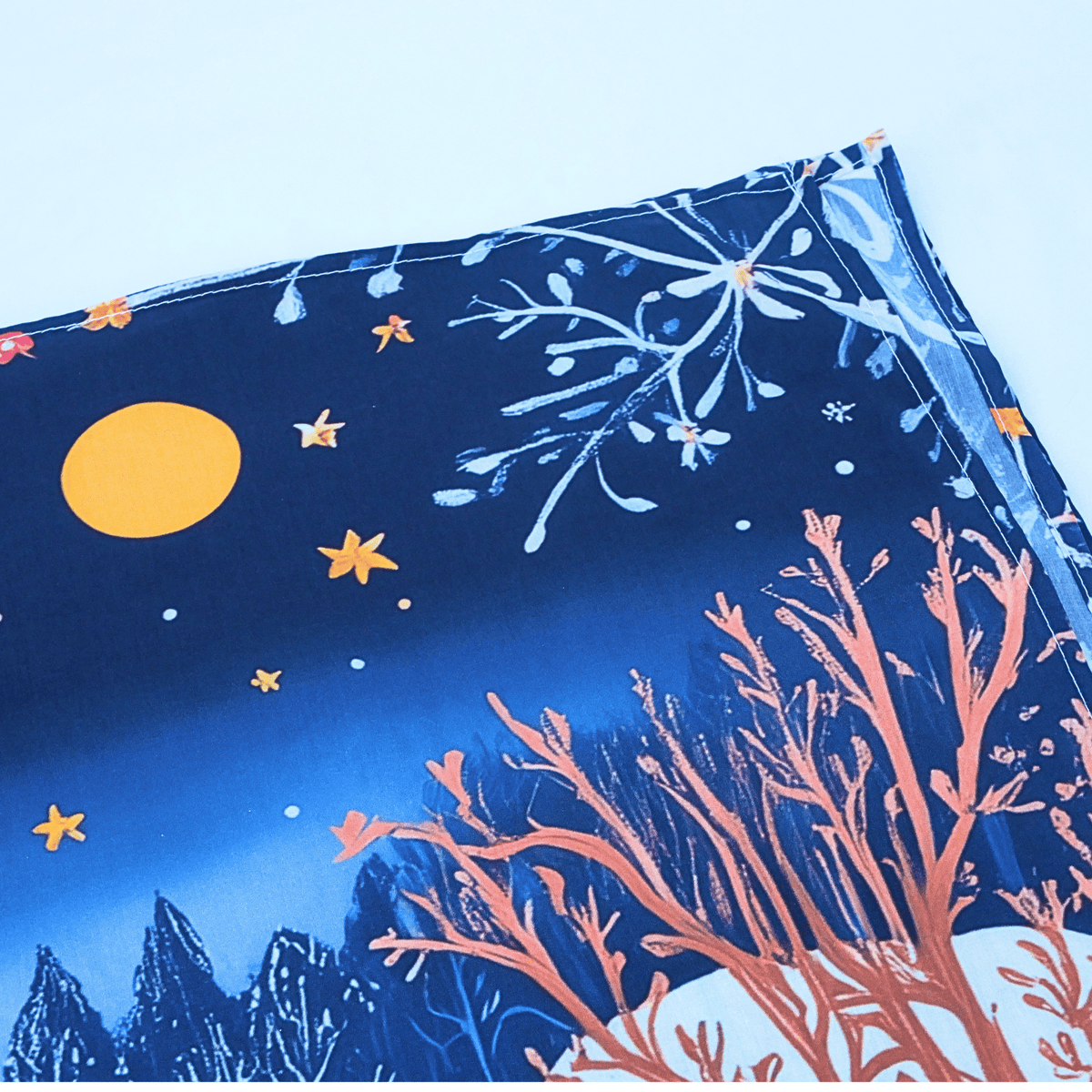 Estonian Winter | An Open-Ended Storytelling Play Scarf - Storytime Scarves