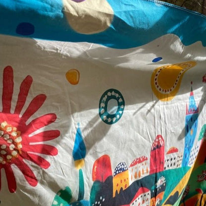 Polish Wonders Story Scarf: An Educational Polish Gift for Kids - Storytime Scarves