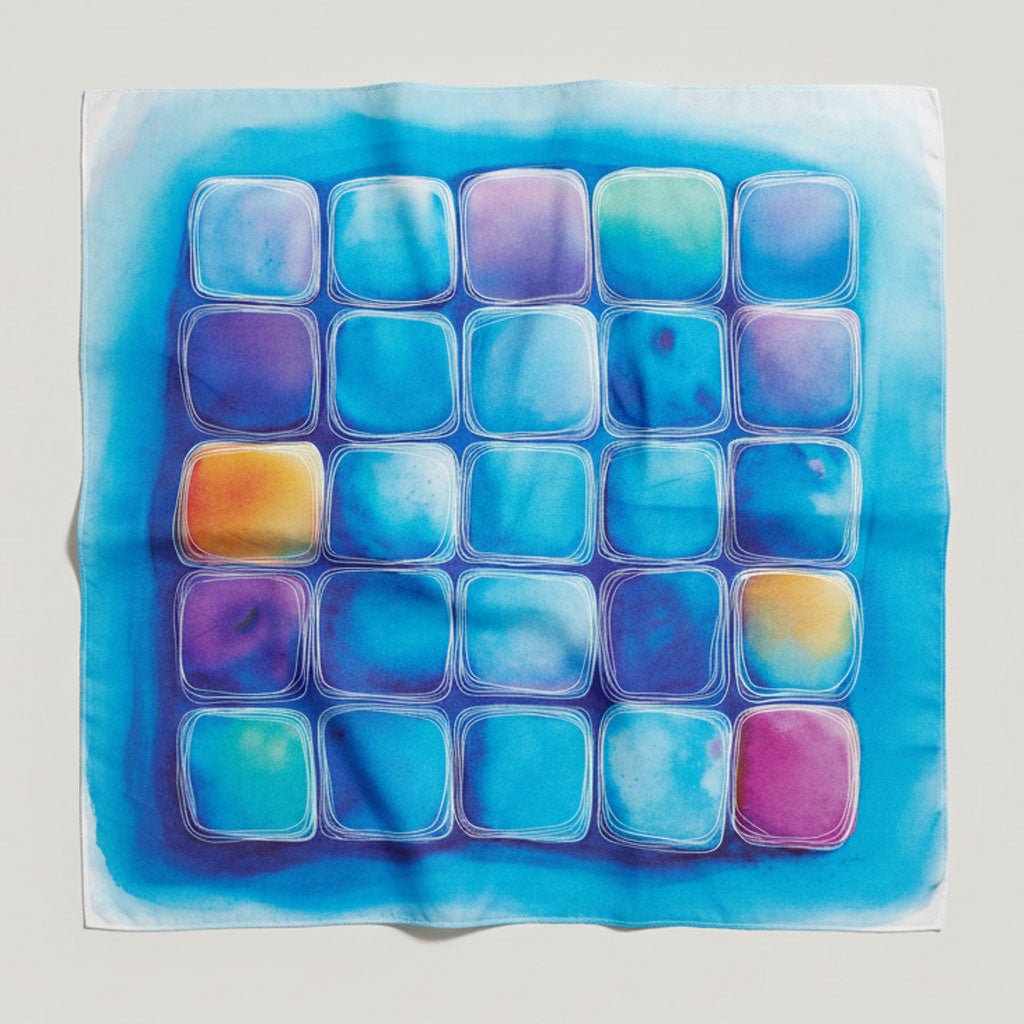 The Blueprint Grid: STEM Edition Storytime Scarf - Storytime Scarves