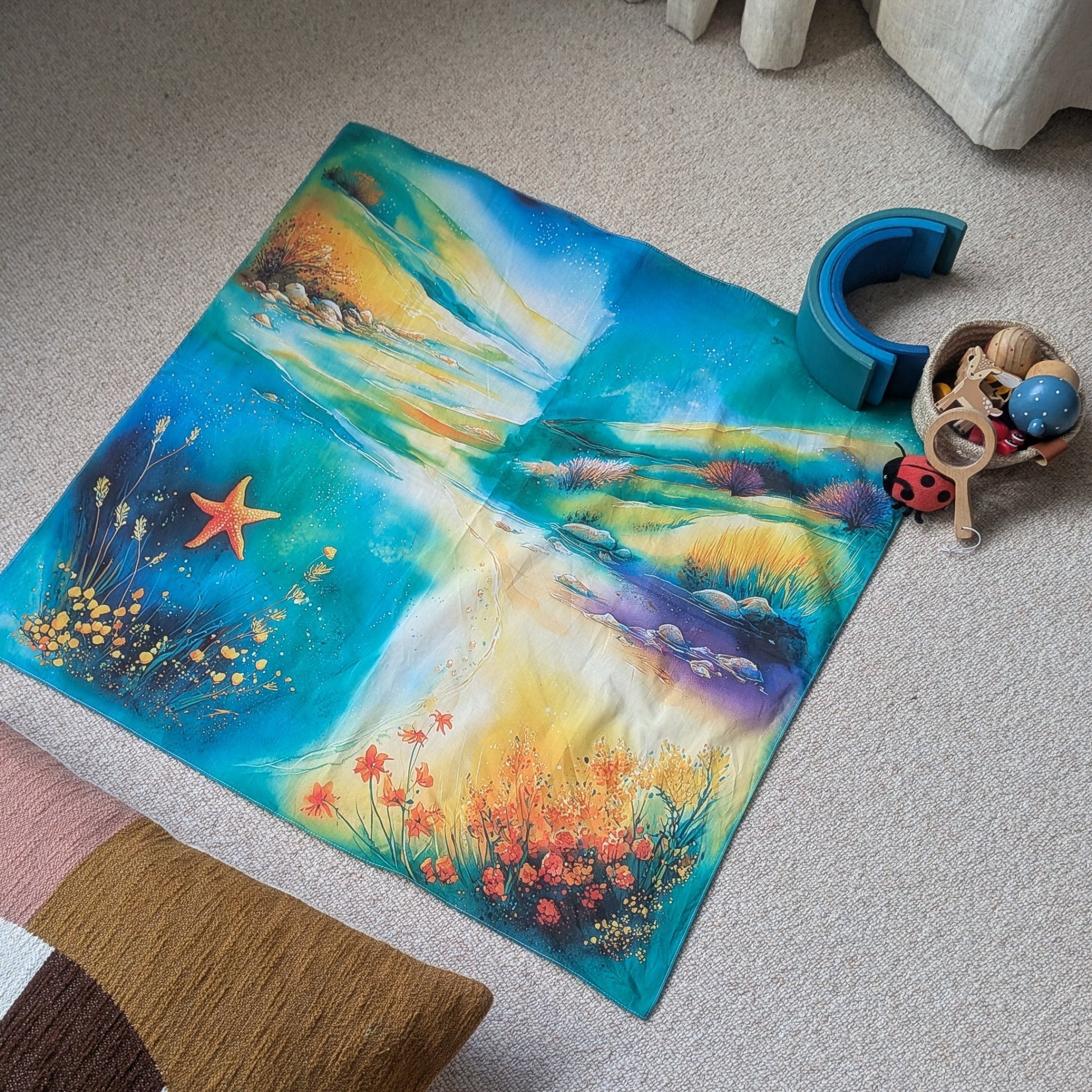The British Wild: UK Habitats Edition Storytime Scarf - Storytime Scarves