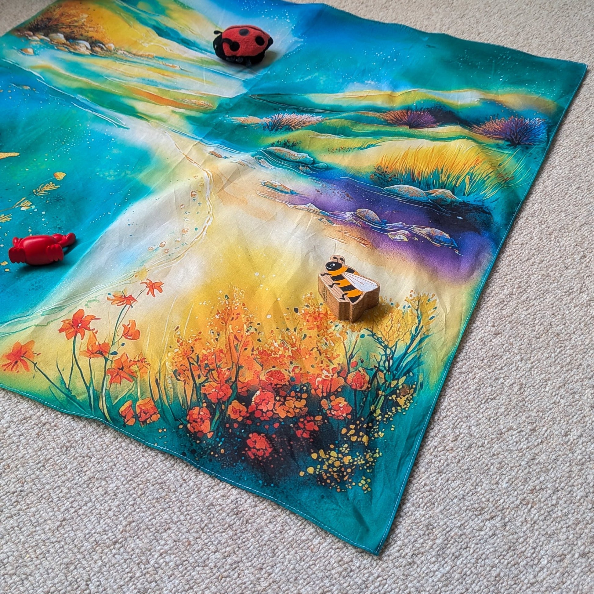 The British Wild: UK Habitats Edition Storytime Scarf - Storytime Scarves