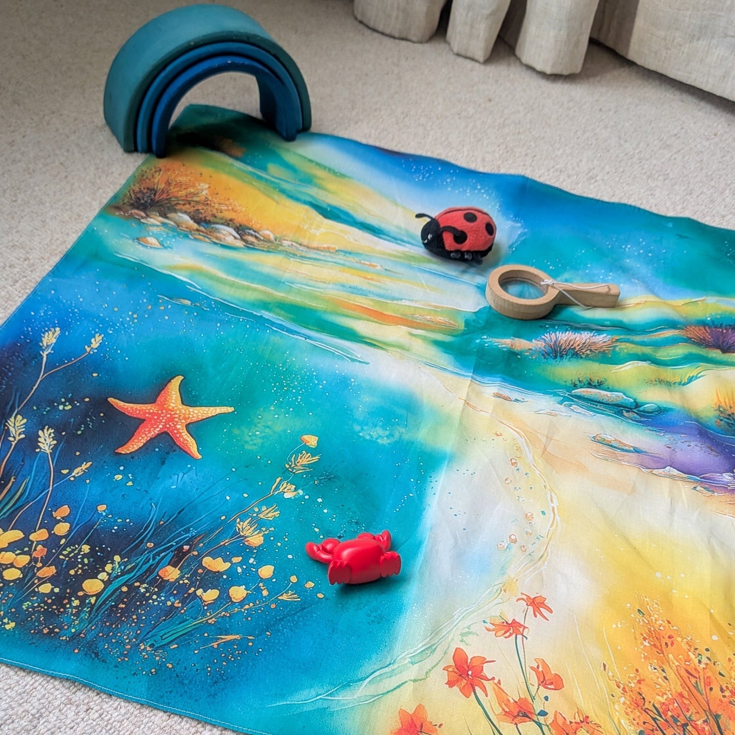 The British Wild: UK Habitats Edition Storytime Scarf - Storytime Scarves