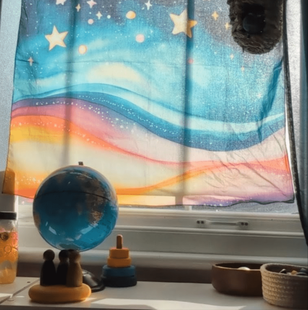 The Constellation of Belonging: A Storytelling Play Scarf - Storytime Scarves