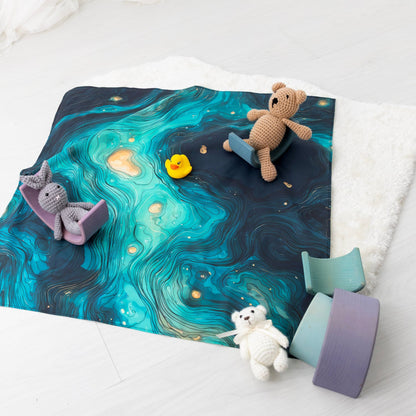 The Pathfinder’s Ocean An Open - Ended Storytelling Play Scarf - Storytime Scarves