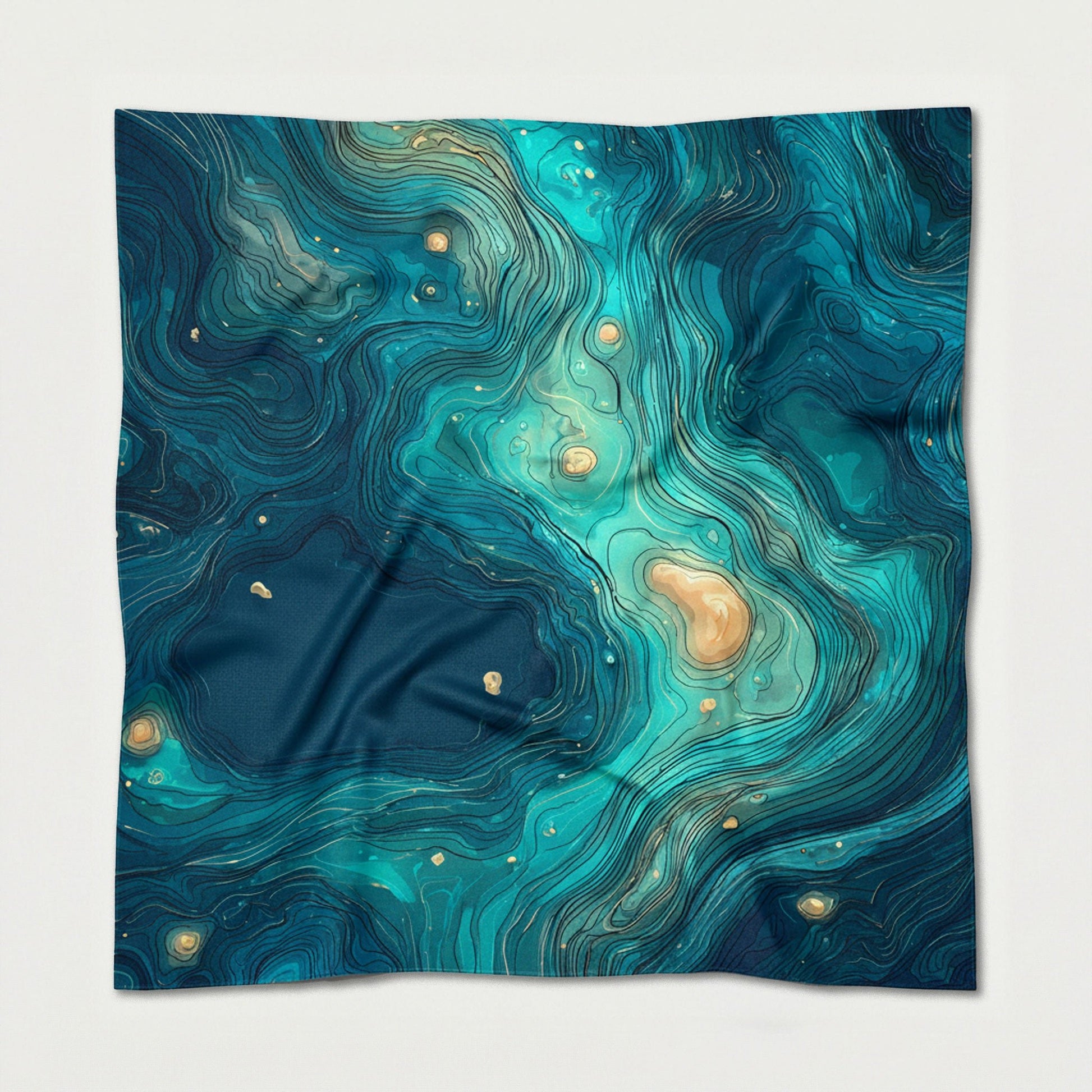 The Pathfinder’s Ocean: Dyslexia Edition Storytime Scarf - Storytime Scarves