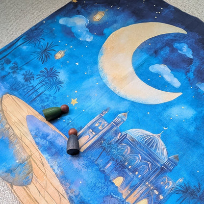 The Radiant Crescent: Joy & Giving Edition Storytime Scarf - Storytime Scarves