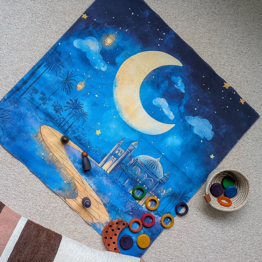 The Radiant Crescent: Joy & Giving Edition Storytime Scarf - Storytime Scarves