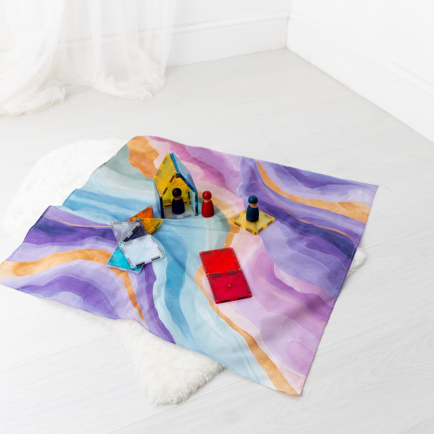 The River of Infinite Thoughts: An Open - Ended Storytelling Play Scarf - Storytime Scarves