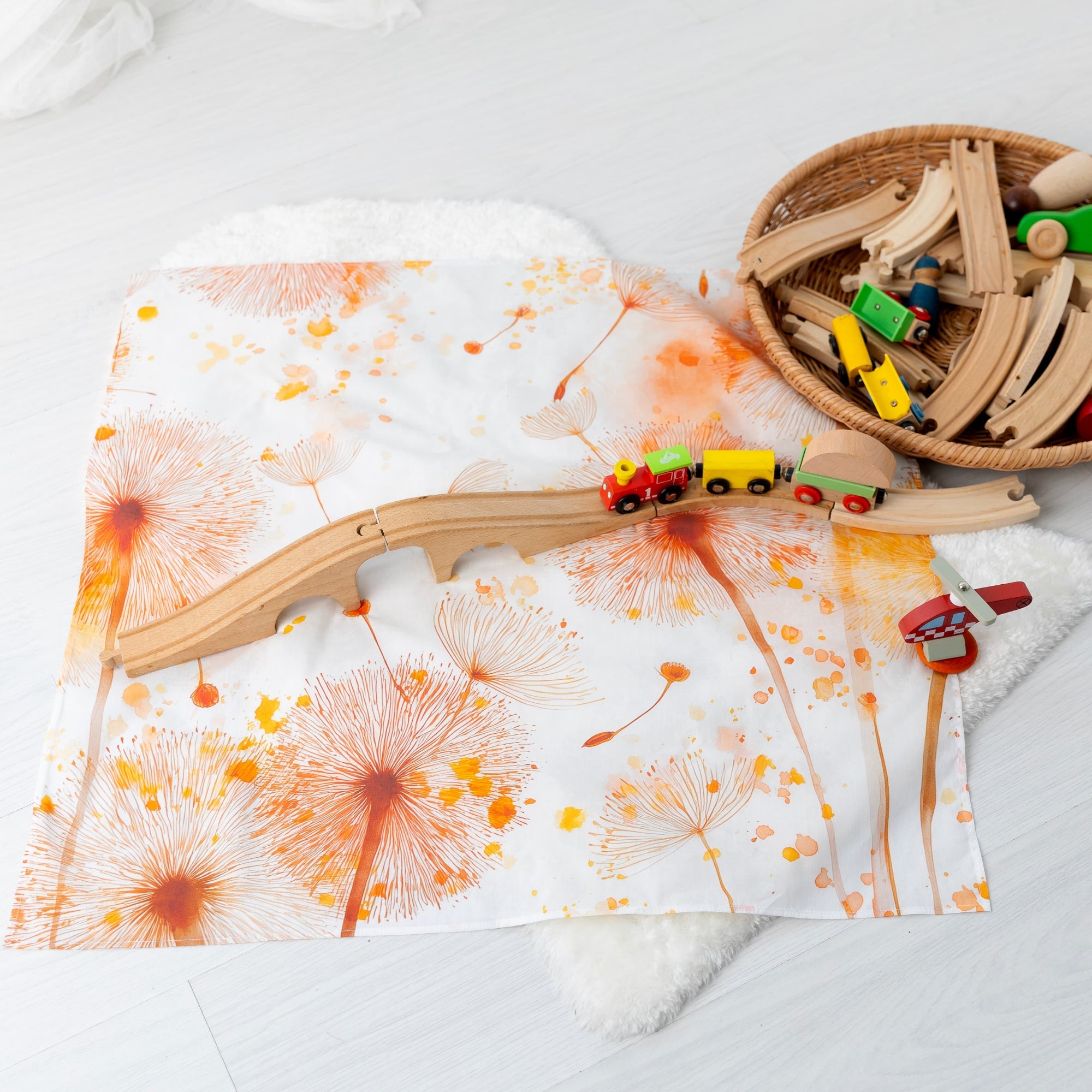 The Wind of Wildflowers: An Open - Ended Storytelling Play Scarf - Storytime Scarves